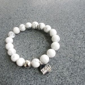 Howlite Bracelet by Kinsley Armelle Small